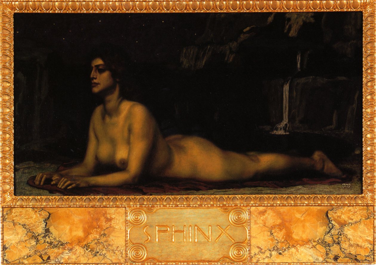 Sfenks by Franz von Stuck