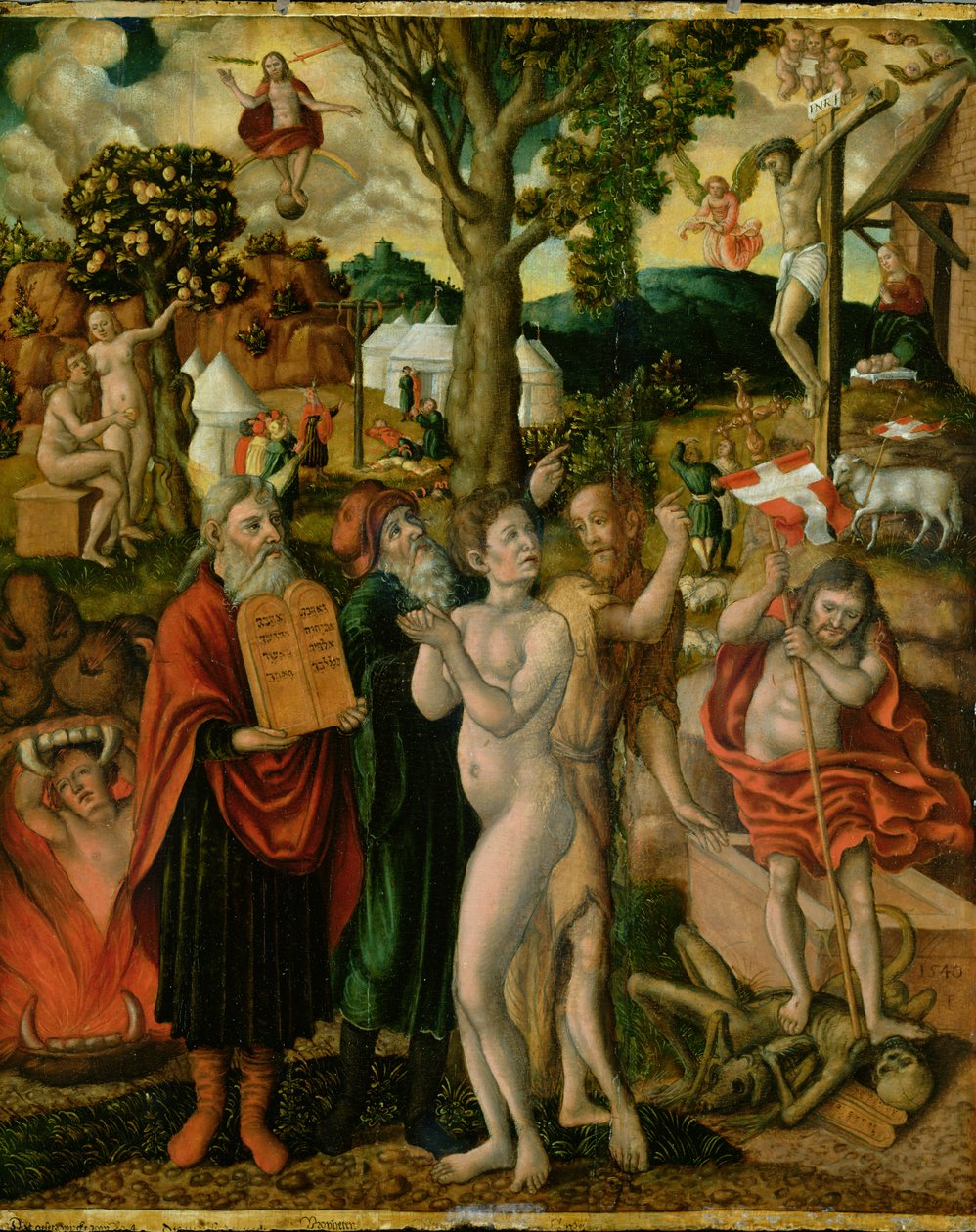Düşüş ve Kefaret, 1540 by Franz Timmermann
