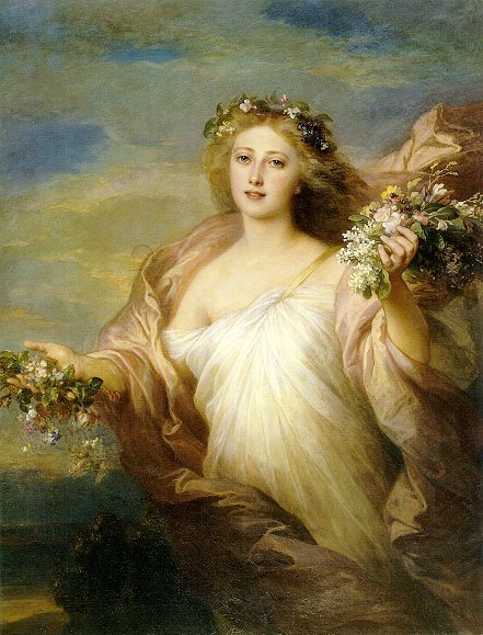 Bahar (Bahar) by Franz Xaver Winterhalter