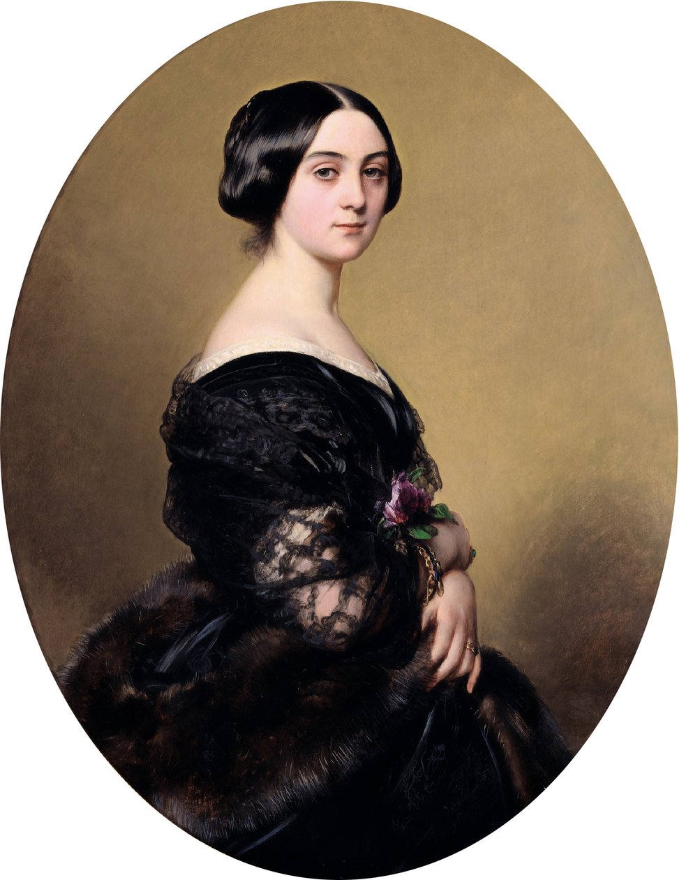 Barones Henri Hottinguer by Franz Xaver Winterhalter
