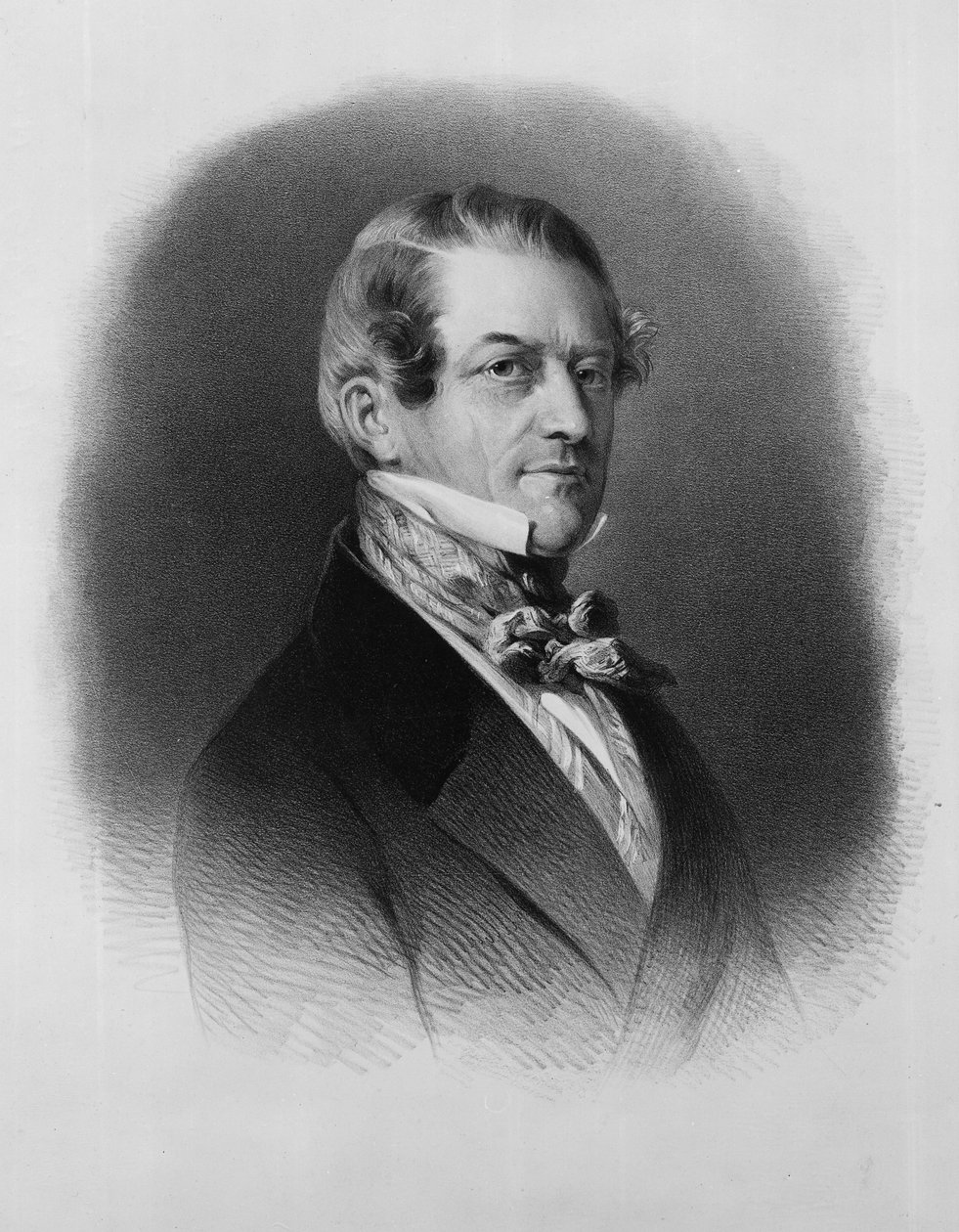 Christian Friedrich, Baron Stockmar, Thomas Fairland tarafından kazınmış by Franz Xaver Winterhalter