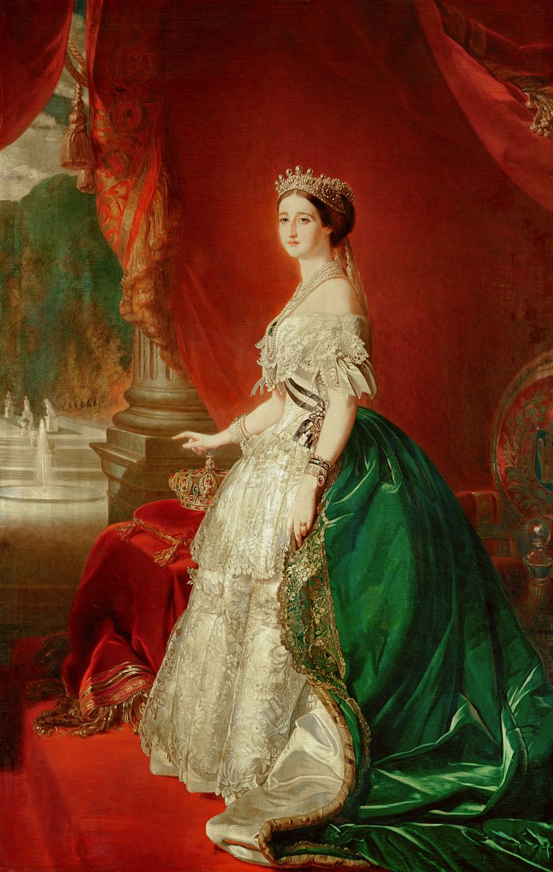 Fransa İmparatoriçesi Eugenie (1826-1920) III. Napolyon Bonapart