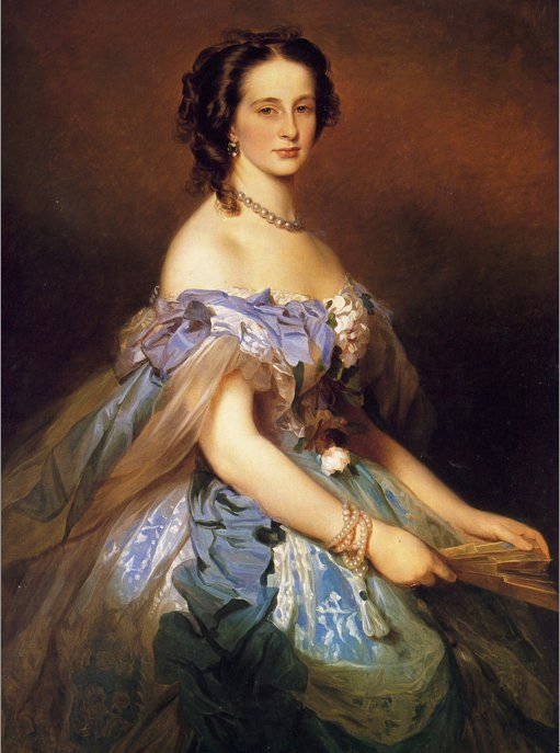 Grandüşes Alexandra Yosifovna by Franz Xaver Winterhalter