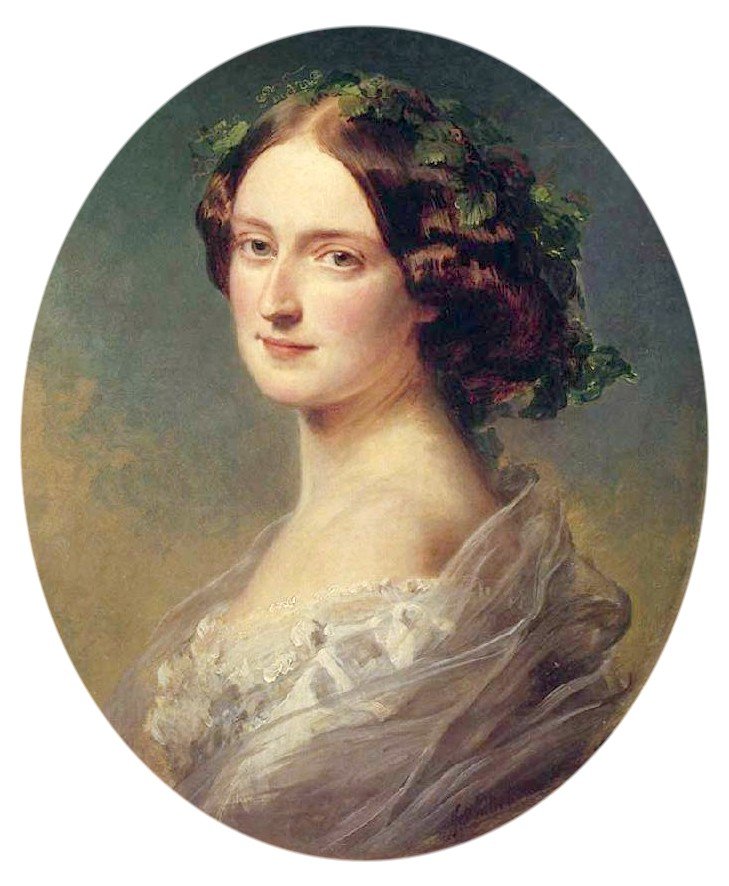 Leydi Clementina Augusta Wellington Çocuk-Villiers by Franz Xaver Winterhalter