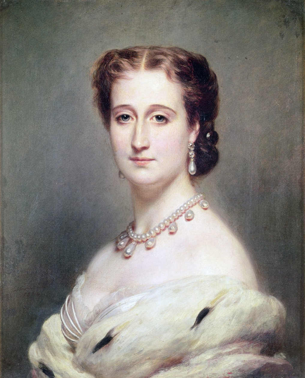 Portrait of the Empress Eugenie (1826-1920) by Franz Xaver Winterhalter