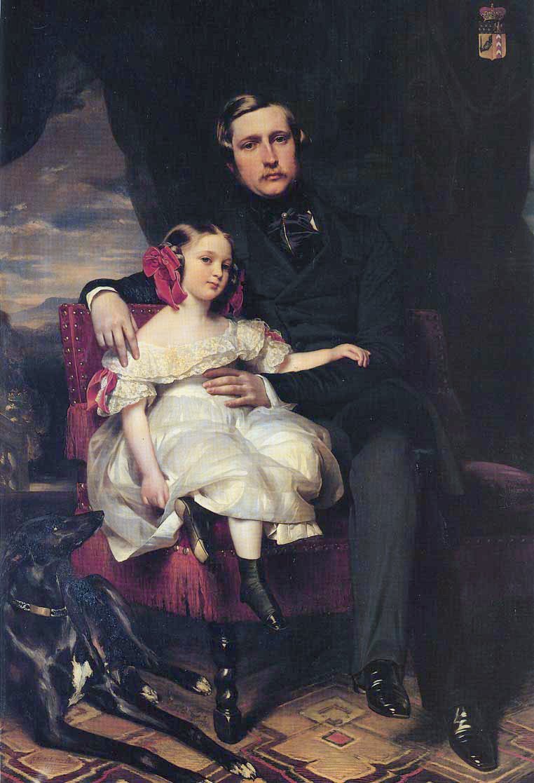 Prens de Wagram ve kızı Malcy Louise Caroline Frederique
