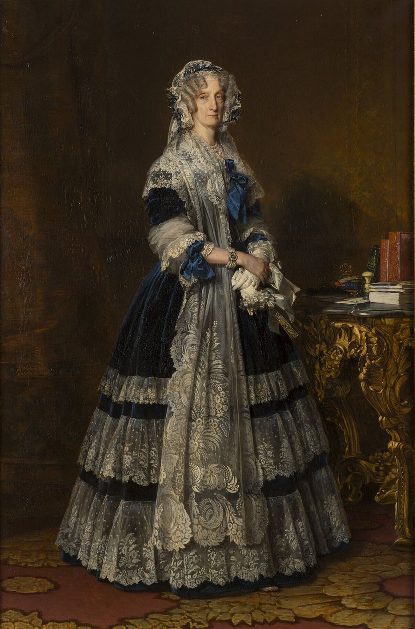 Kraliçe Marie Amelie by Franz Xaver Winterhalter