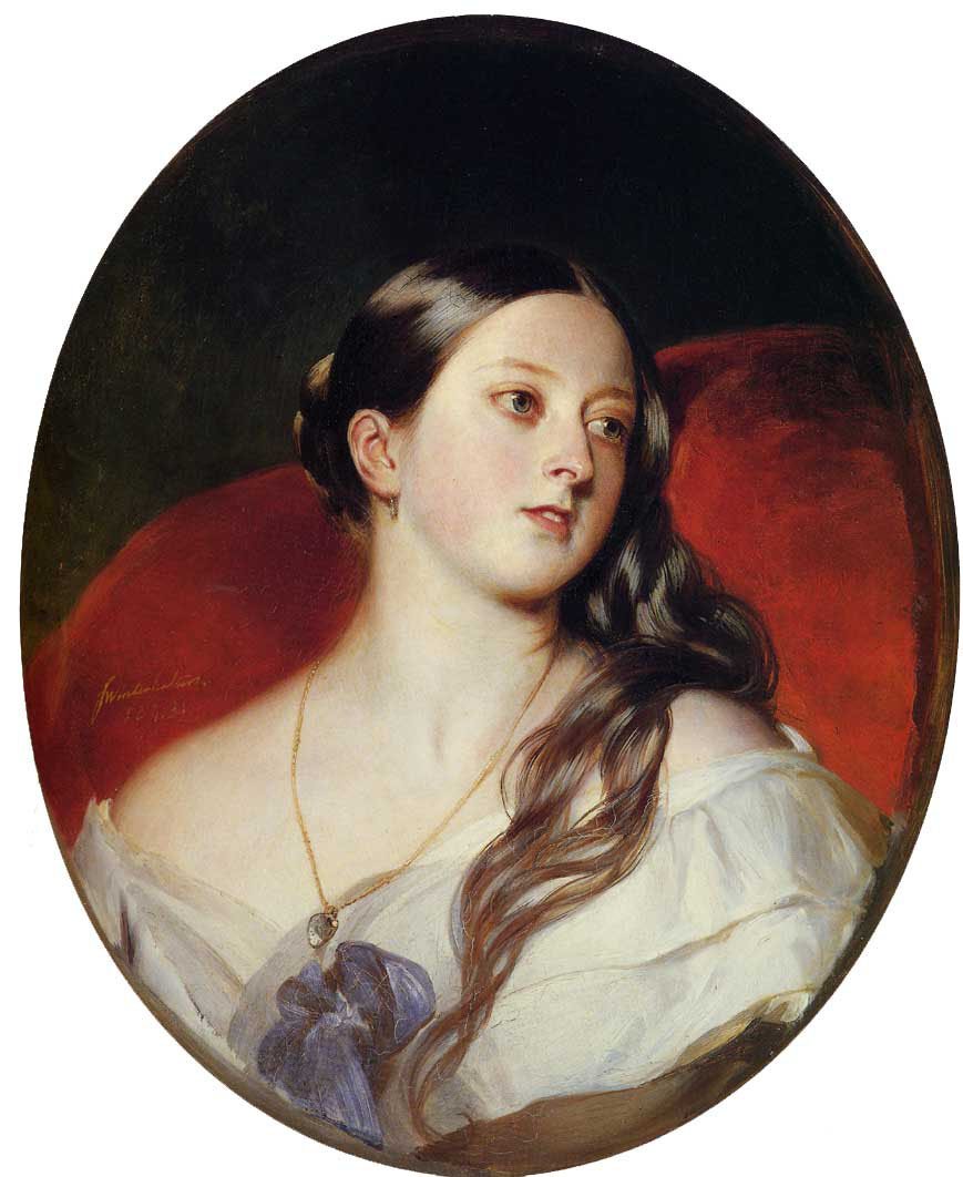 Kraliçe Viktorya by Franz Xaver Winterhalter