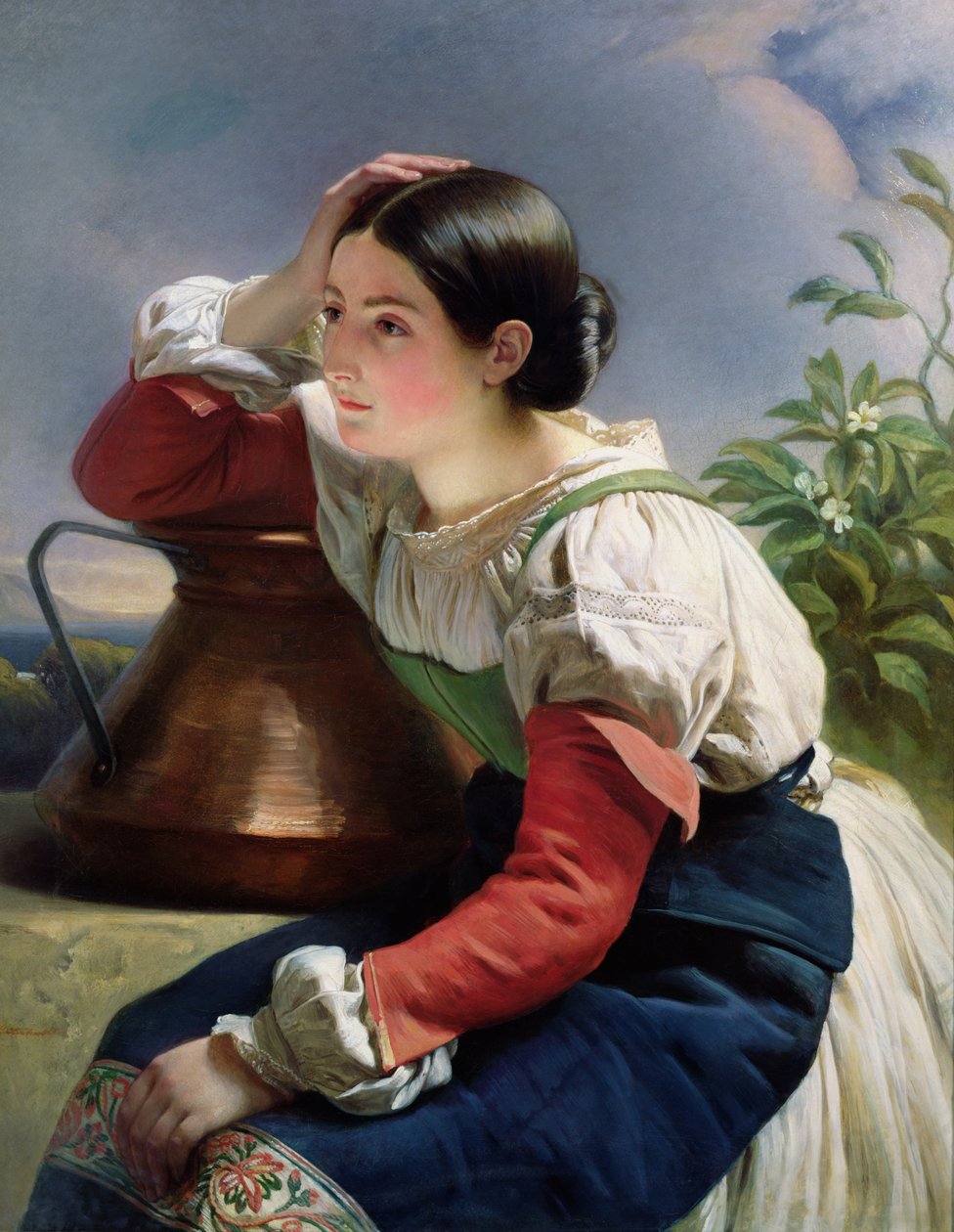 Kuyuda Genç İtalyan, c.1833-34 by Franz Xaver Winterhalter