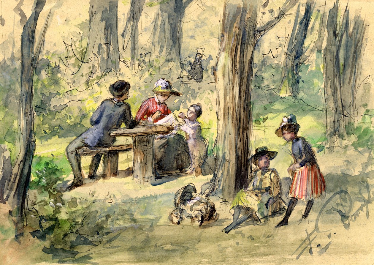 Pazar gezisi by Franz von Persoglia