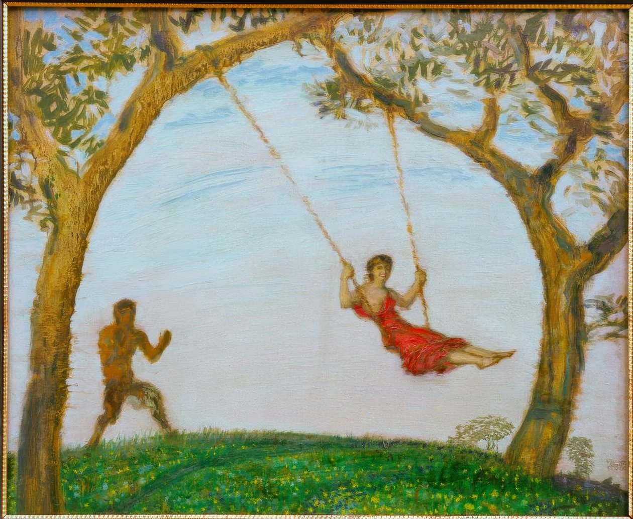 Salıncak by Franz von Stuck