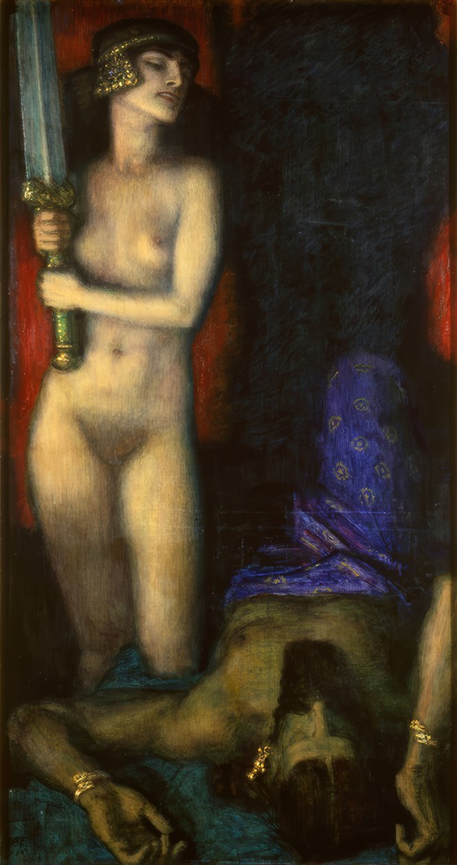 Judith ve Holofernes by Franz von Stuck