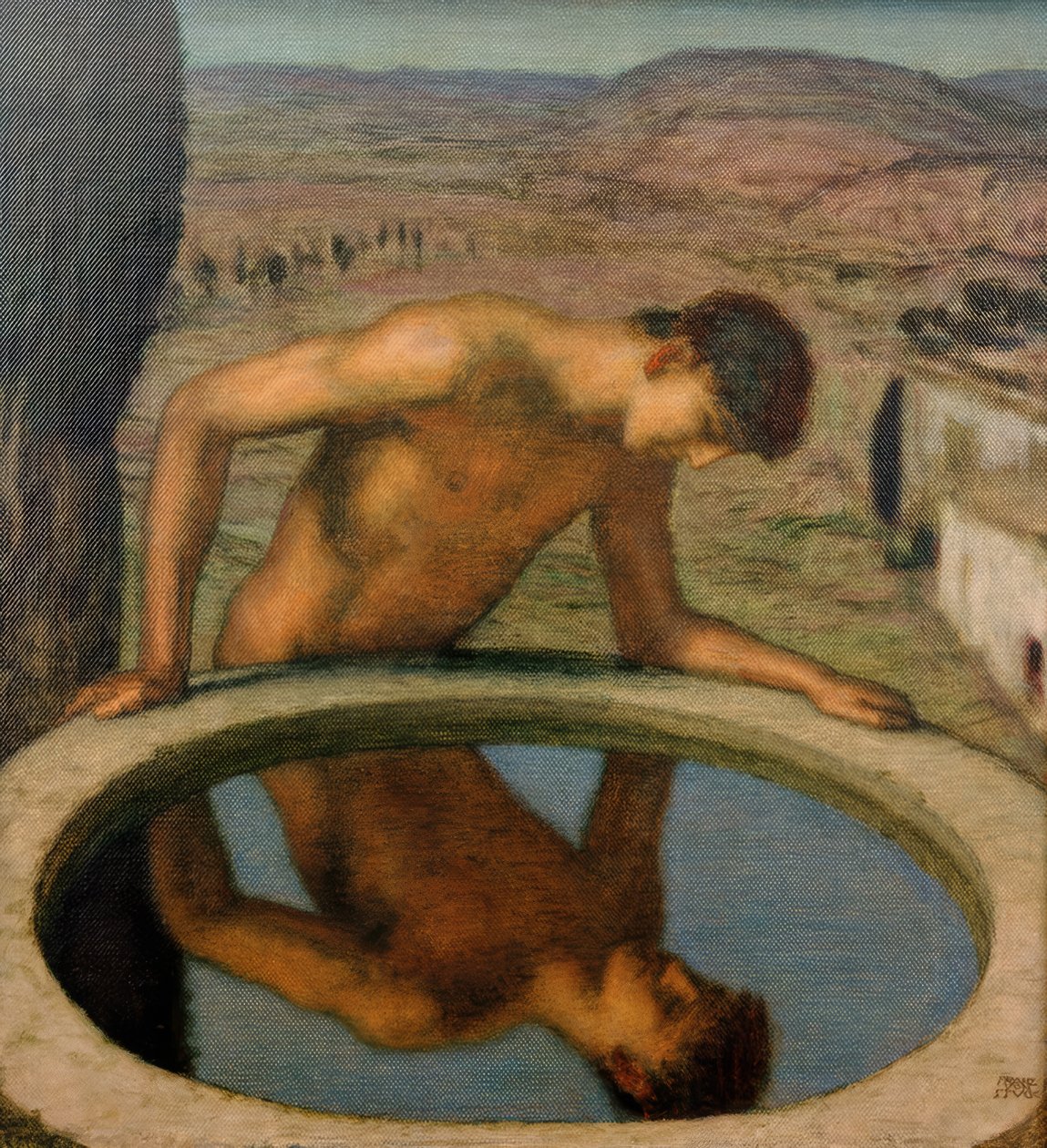 Narziss by Franz von Stuck