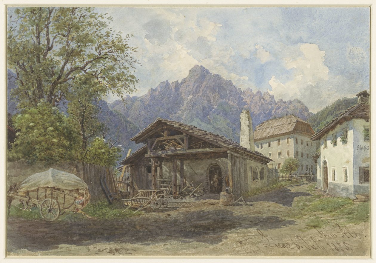 Lienz'e karşı by Franz Alt