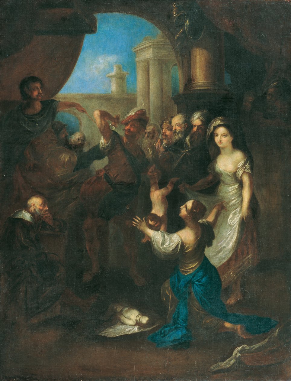 Süleyman'ın Yargısı by Franz Anton Maulbertsch
