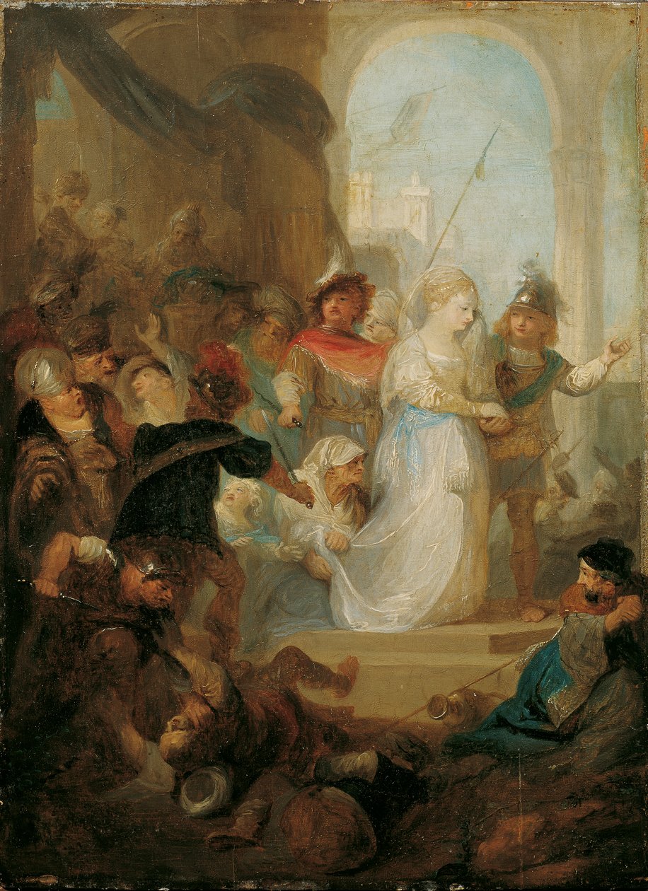 Ester ve Hatach by Franz Anton Maulbertsch