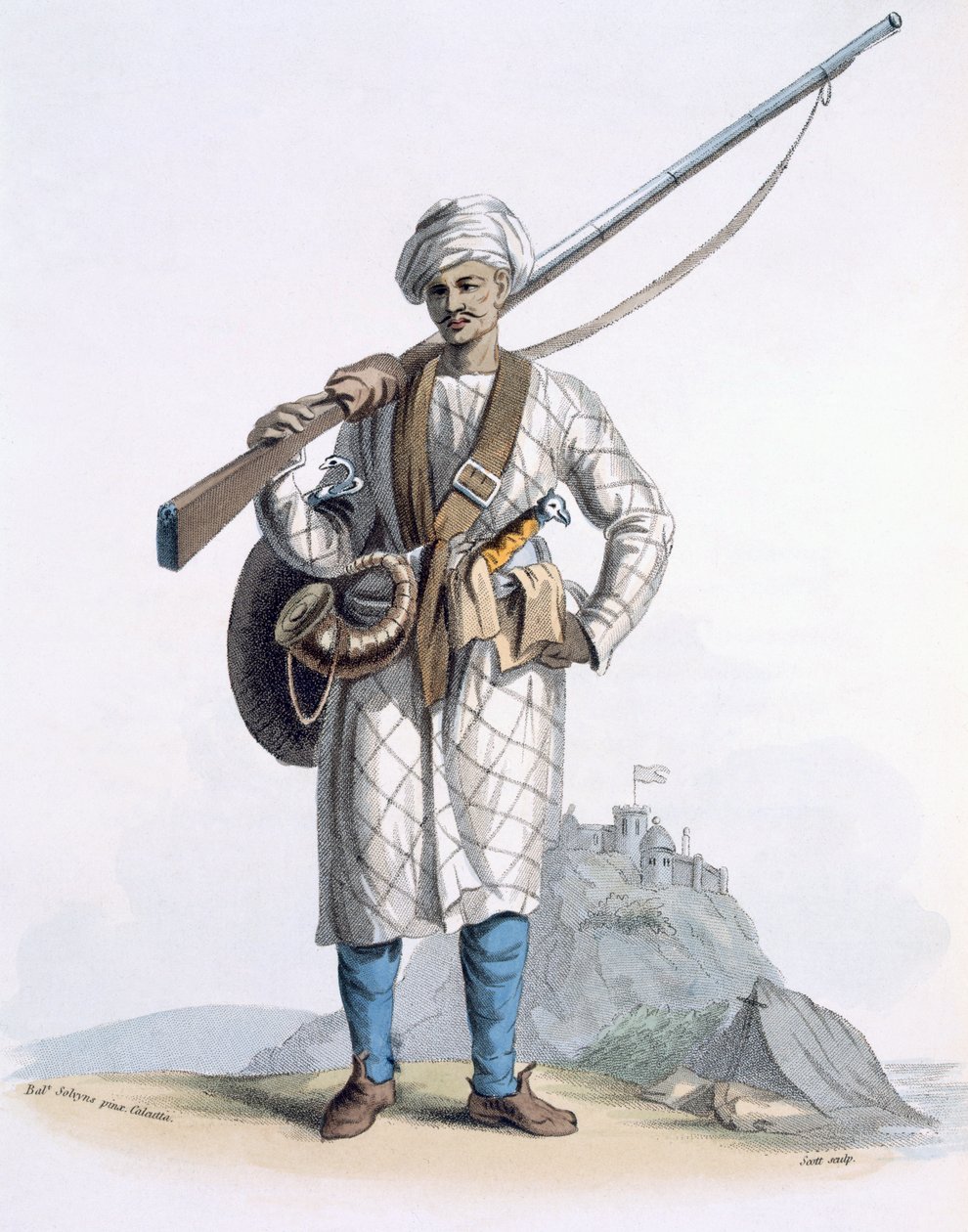 Behaleea veya Hindu askeri, E. Orme tarafından 
