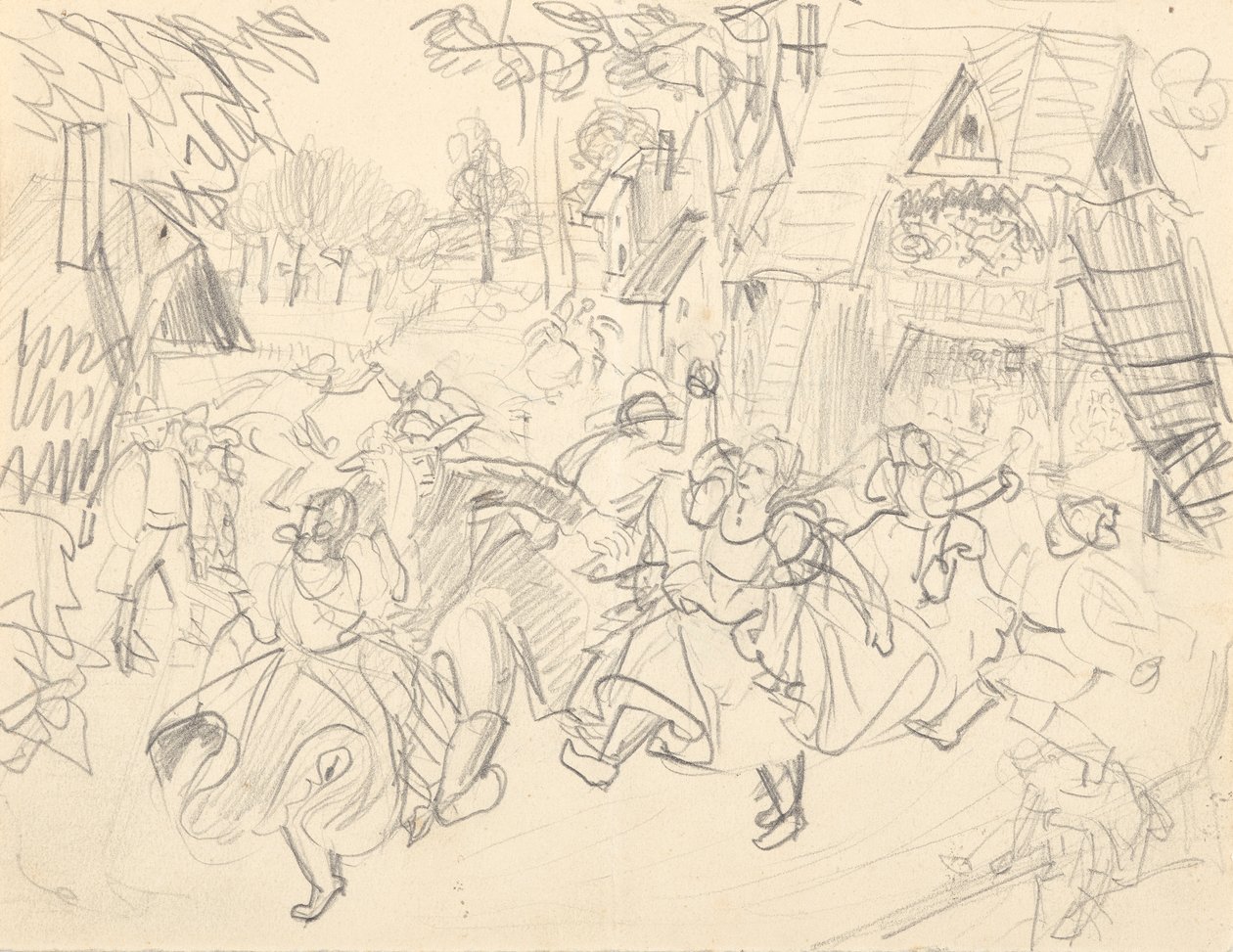 kır düğünü by Franz Barwig d. Ä.