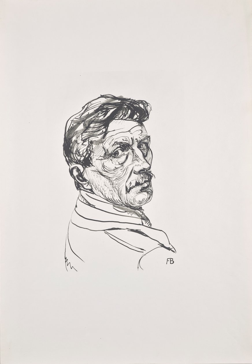kendi kendine portre by Franz Barwig d. Ä.