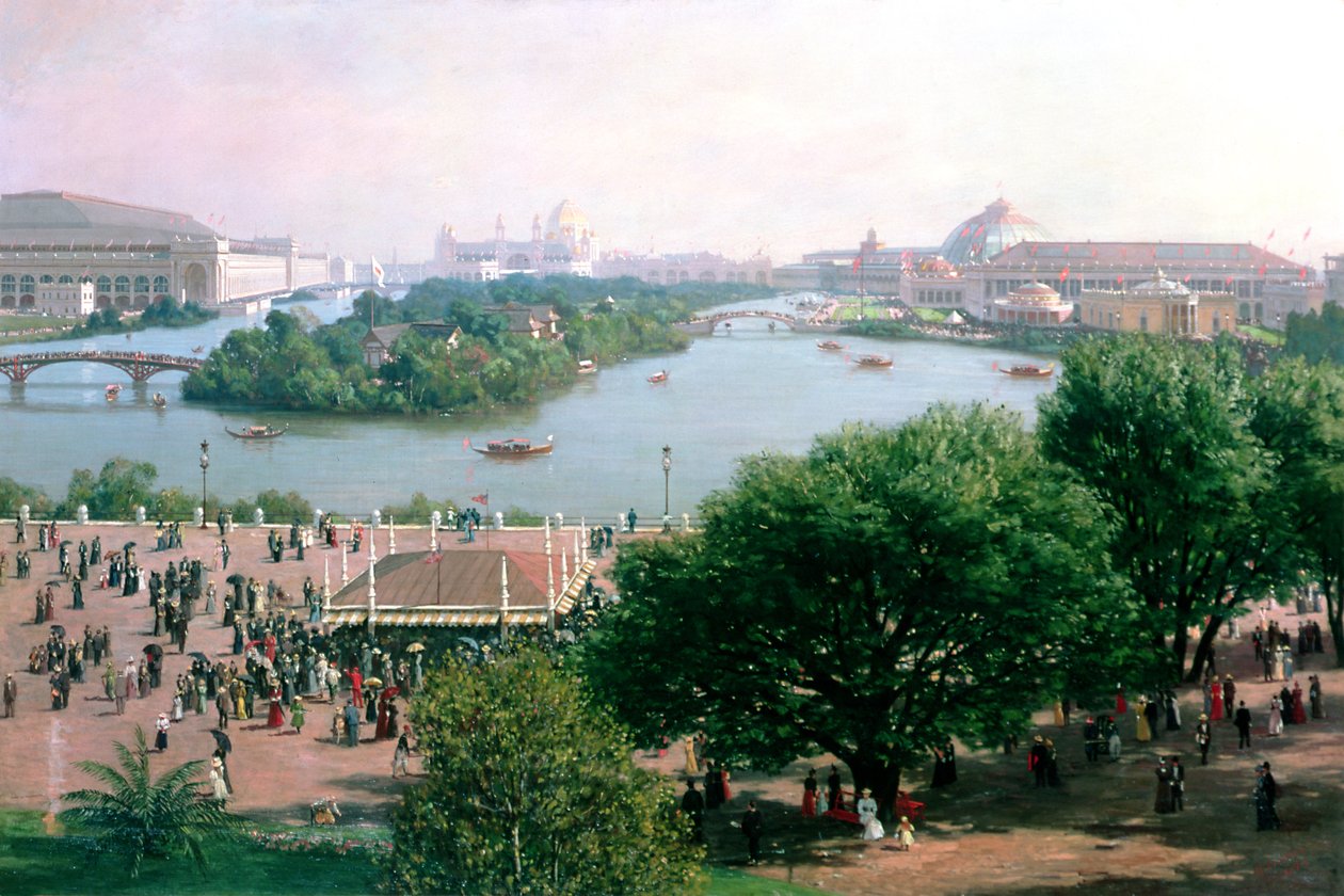 Dünyanın Kolomb Fuarı, Chicago by Franz Biberstein