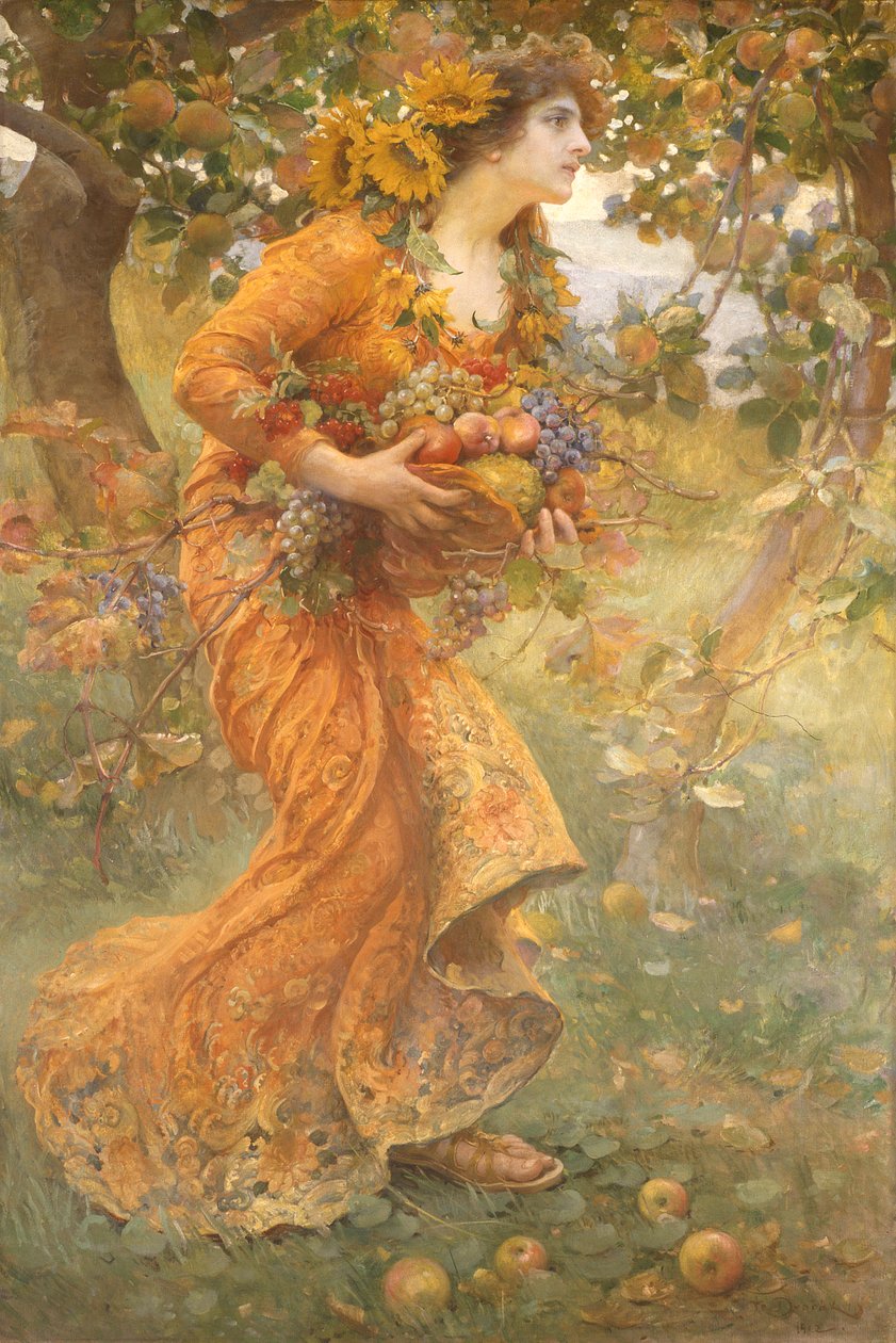 Sonbahar, 1912 by Franz Dvorak