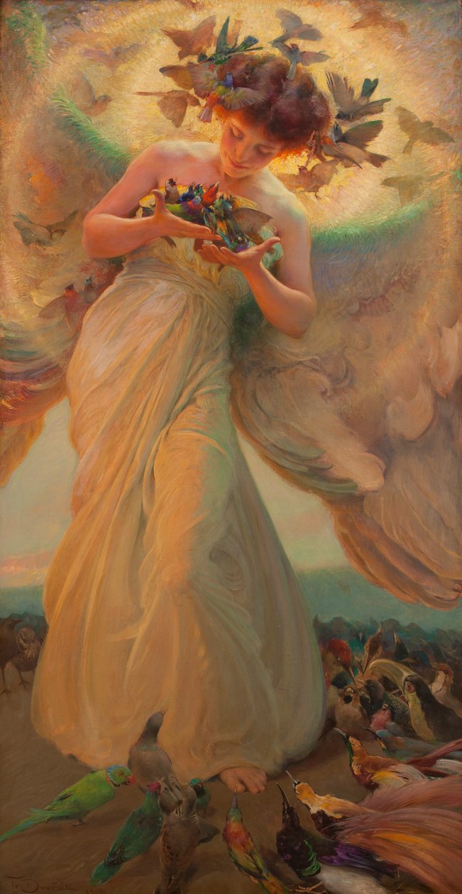 Kuşların Meleği by Franz Dvorak