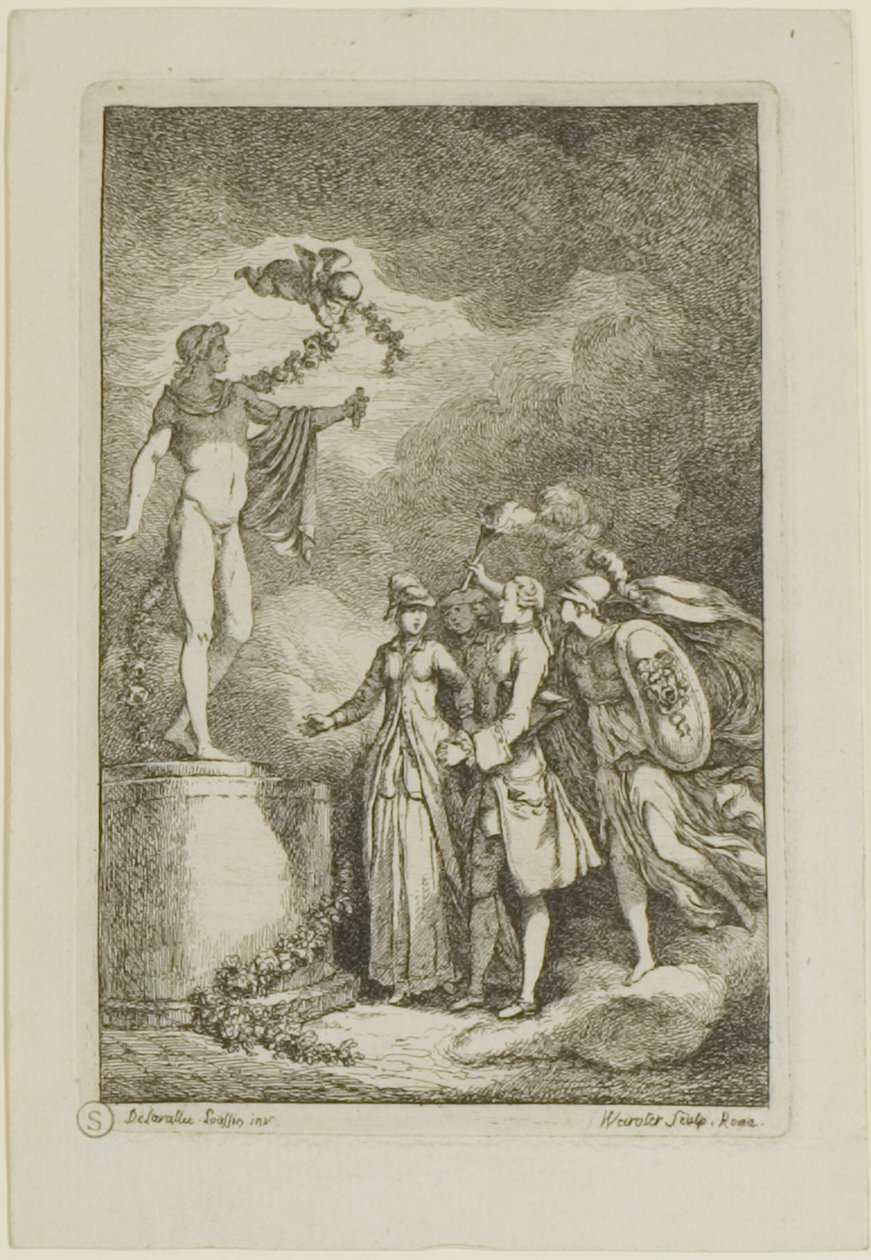 Plaka, Önümüzdeki by Franz Edmund Weirotter