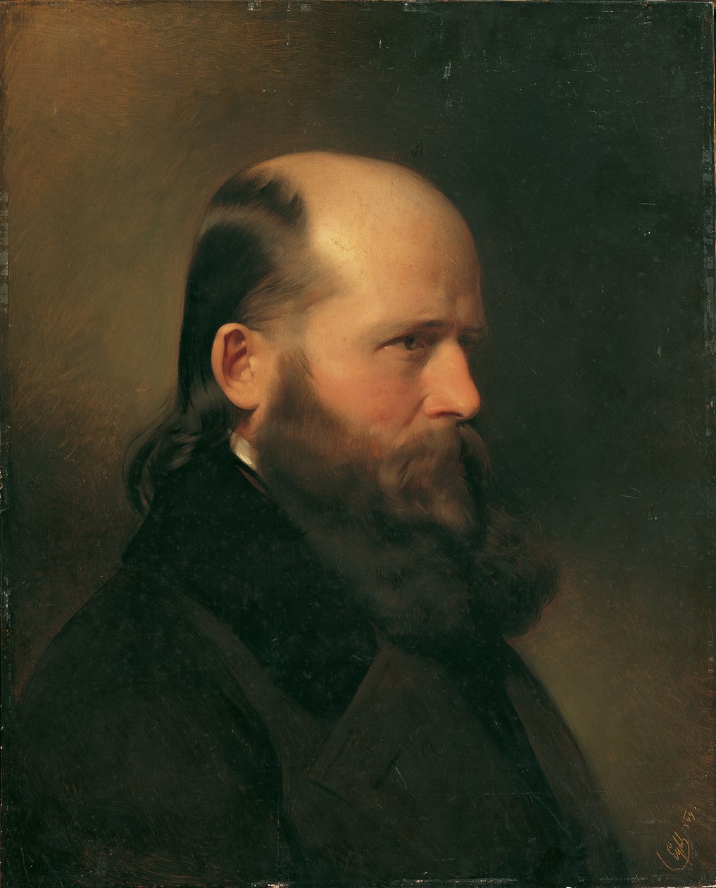Yazar ve müzisyen Dr. Büyük by Franz Eybl