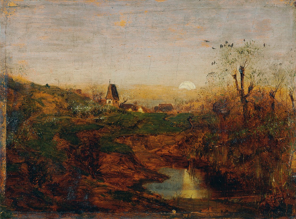 bozkırda alacakaranlık by Franz Hoffmann von Fallersleben