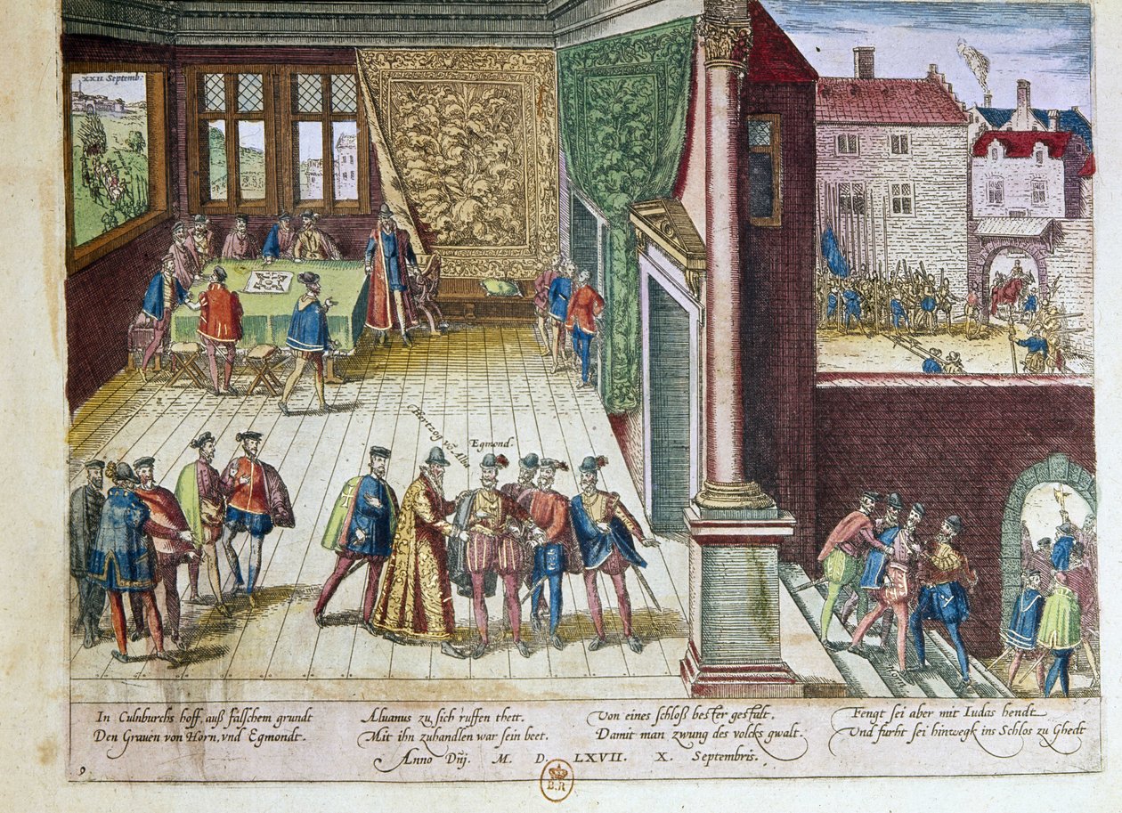 Lamoral, Egmont Kontu (1522-1568) ve Philippe de Montmorency (1524-1568), Hornes Kontu