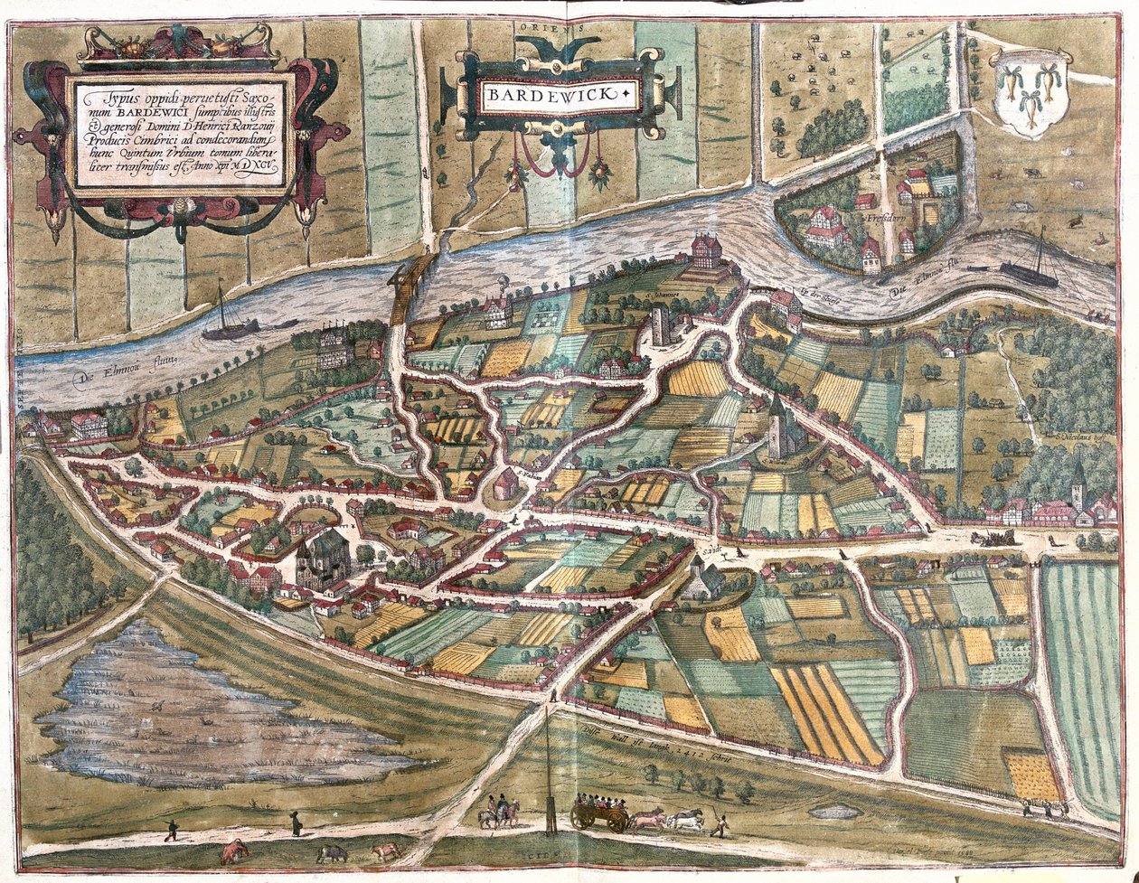 Bardowick, Almanya by Franz Hogenberg