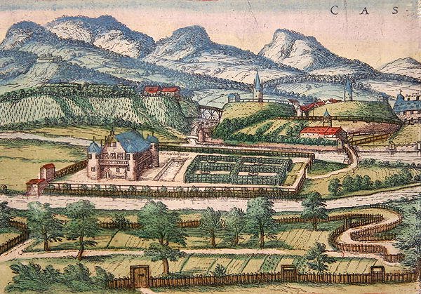 Georg Braun (renkli gravür) tarafından düzenlenen 