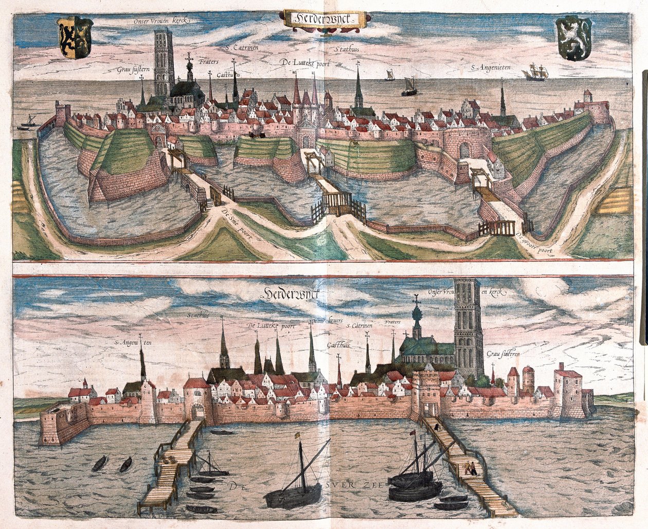 Harderwijk, Zuiderzee (IJsselmeer Gölü), Hollanda
