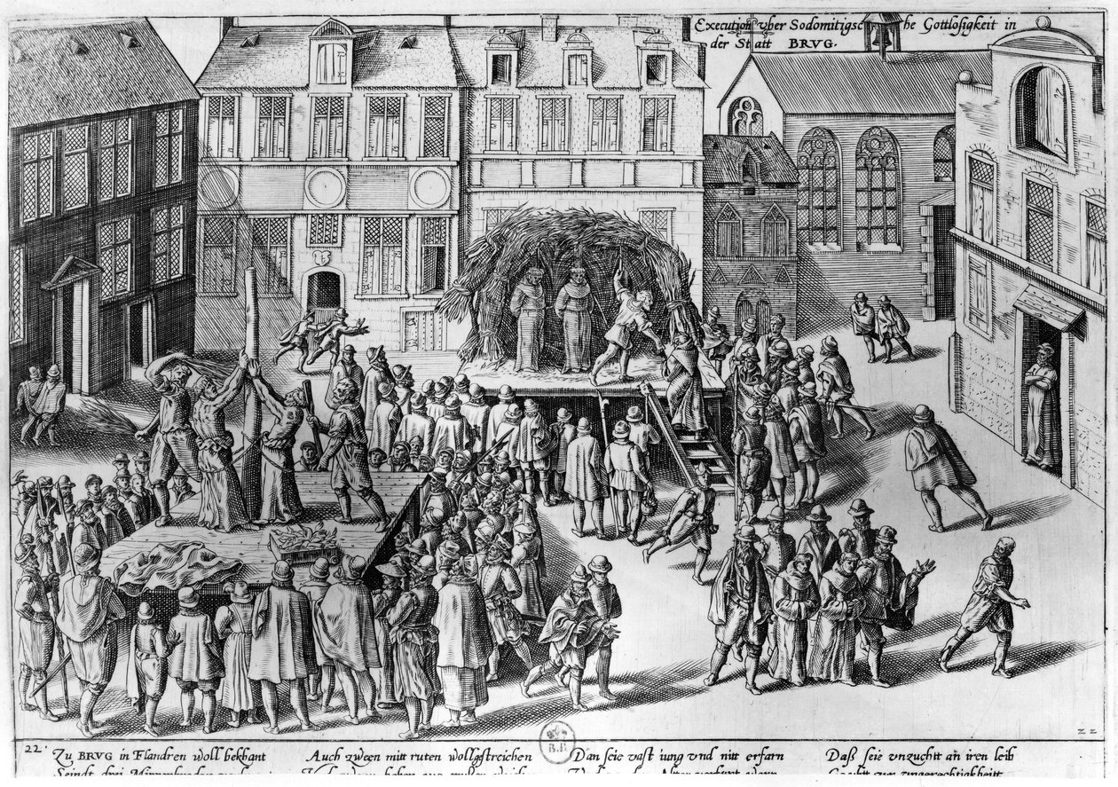 Alba Dükü Fernando Alvarez de Toledo (1508-82) Hükümeti sırasında Bruges