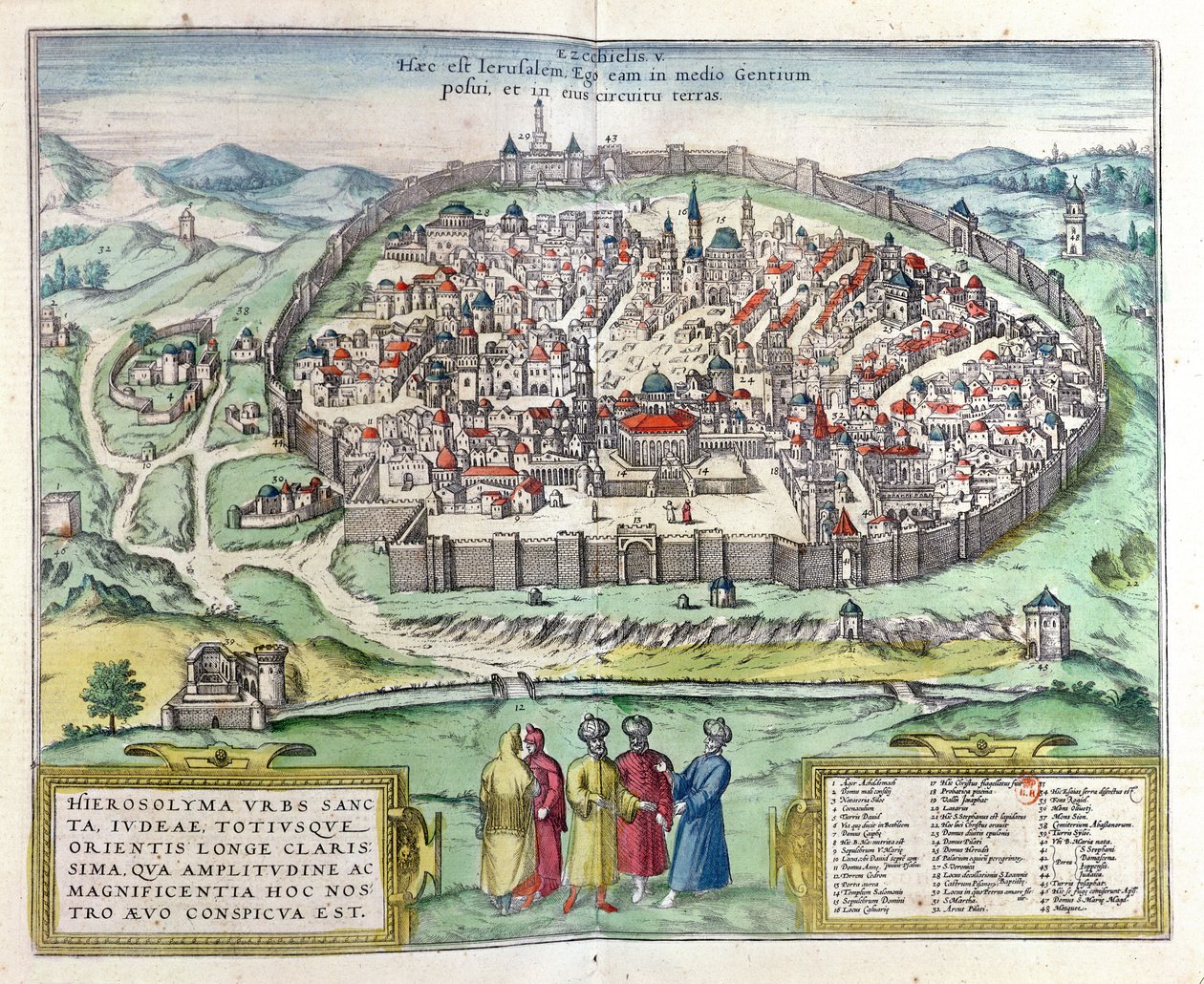 Georg Braun tarafından yayınlanan Atlas 