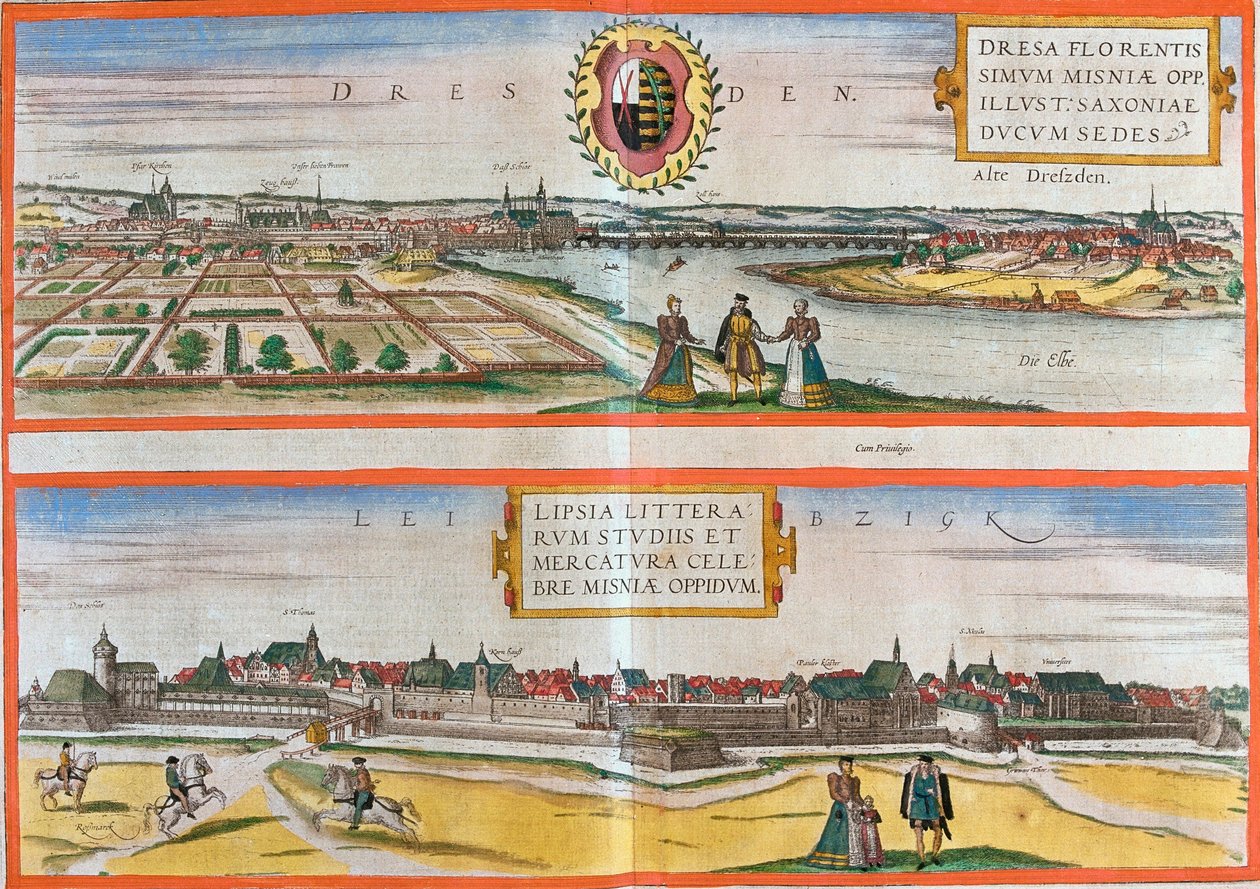 Dresden (Dresa) ve Leipzig (Lipsia), Almanya