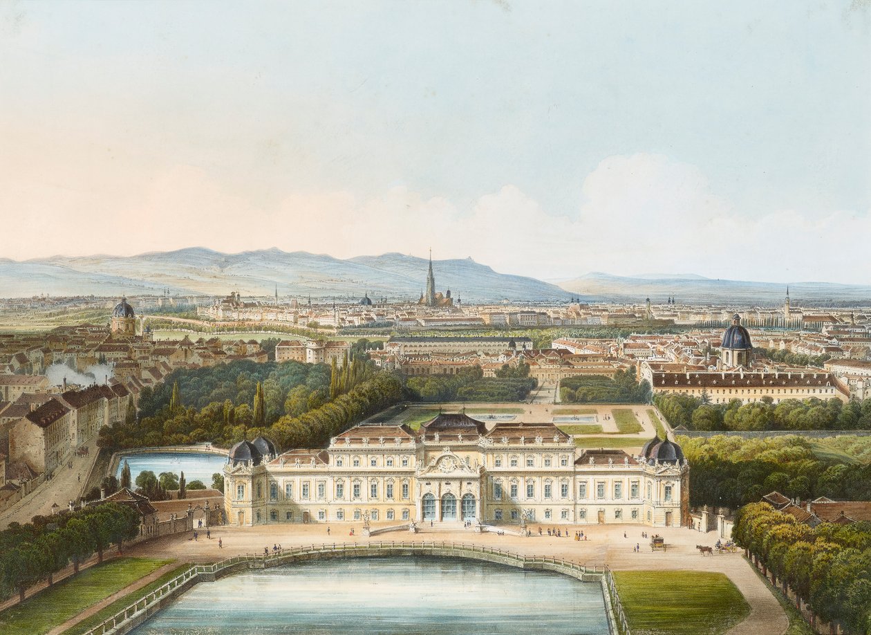 Belvedere Kalesi by Franz Josef Sandmann