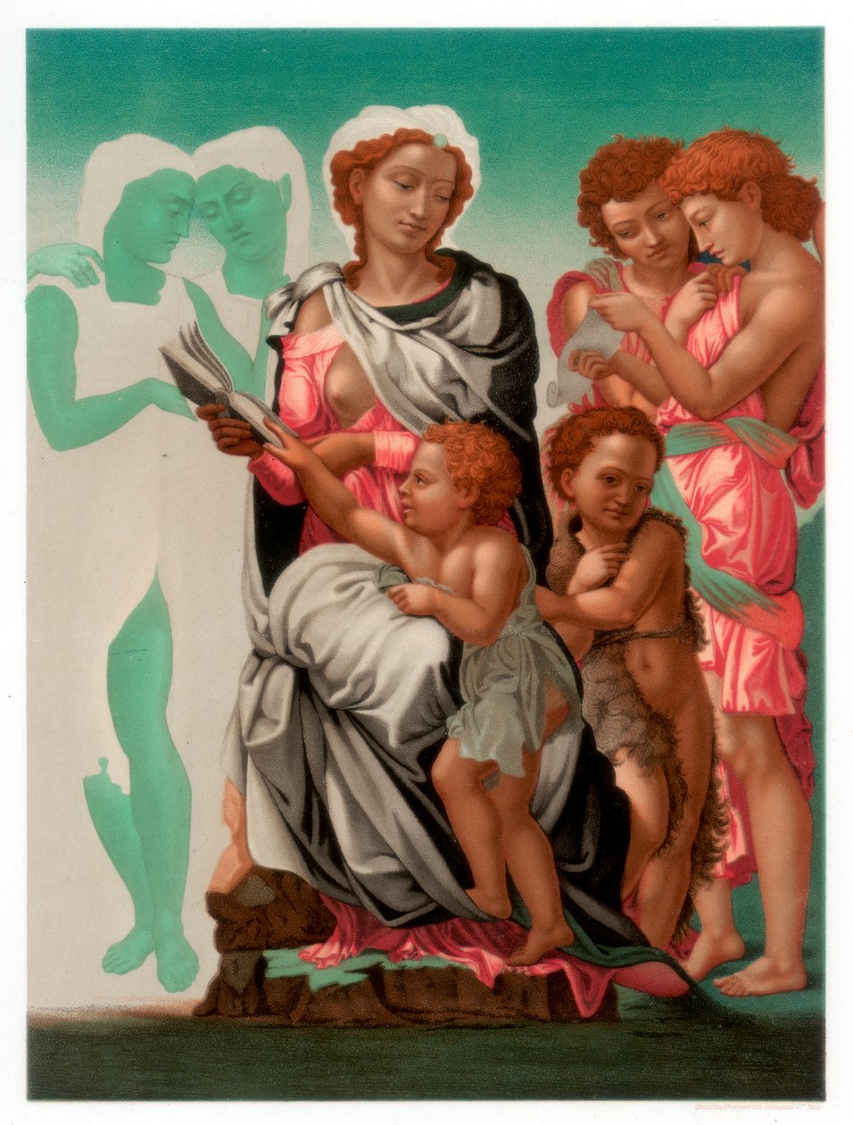 Manchester Madonna, c1497 1870 by Franz Kellerhoven