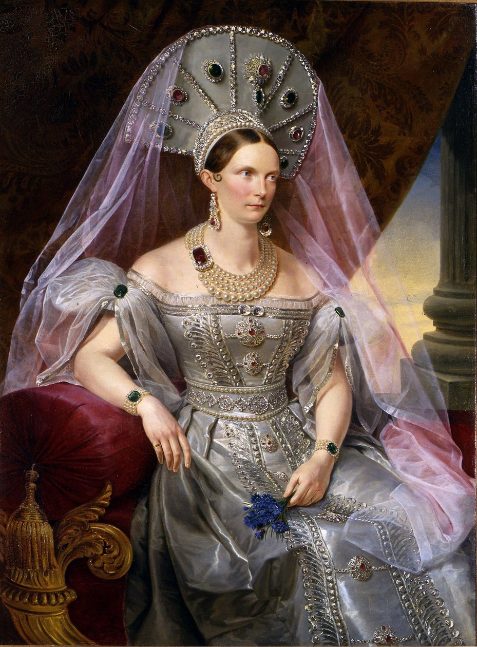 Prusya İmparatoriçesi Alexandra Fyodorovna Charlotte