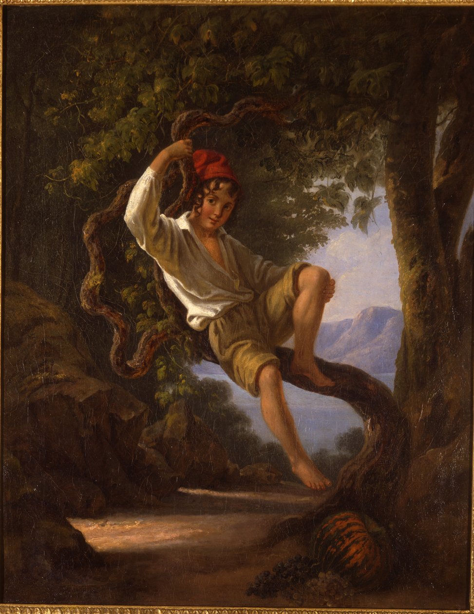 Ağaca Tırmanan Genç Bir Çocuk, 1820