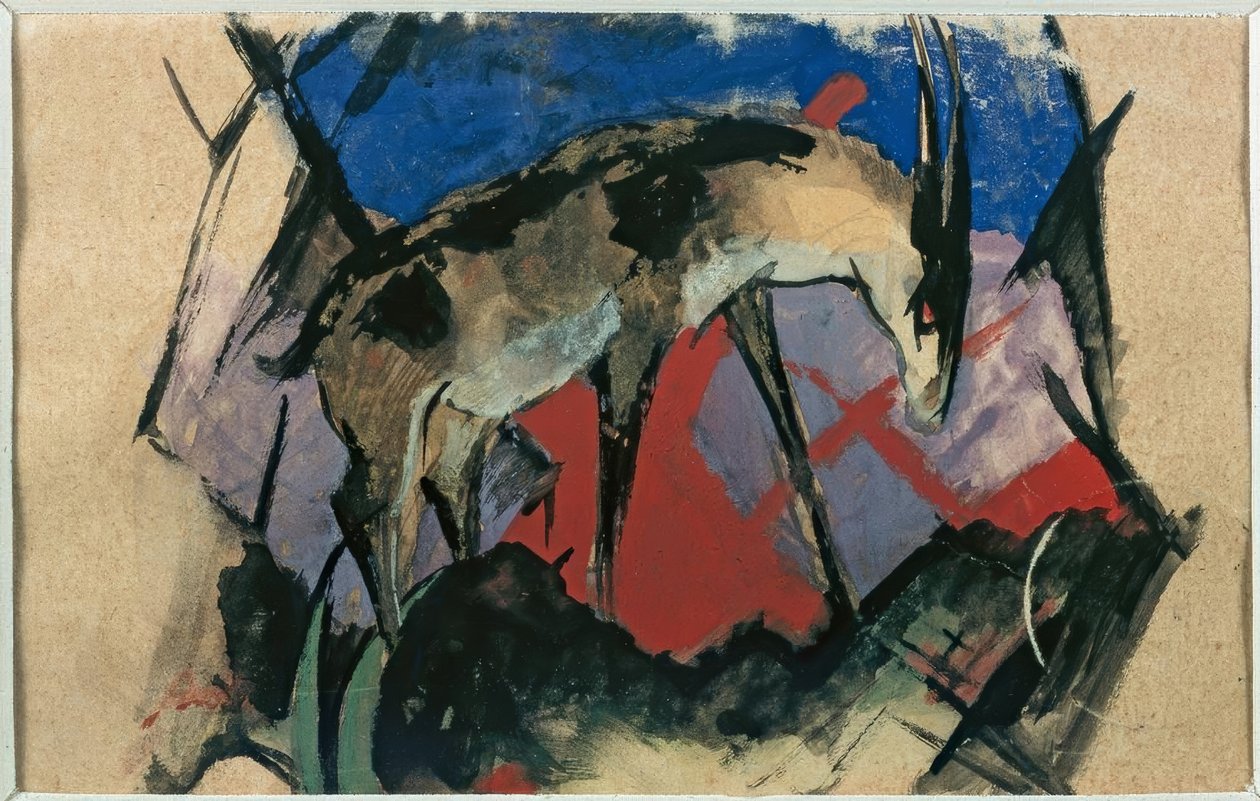 antilop by Franz Marc