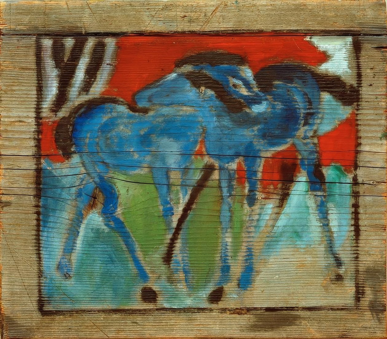 mavi taylar by Franz Marc