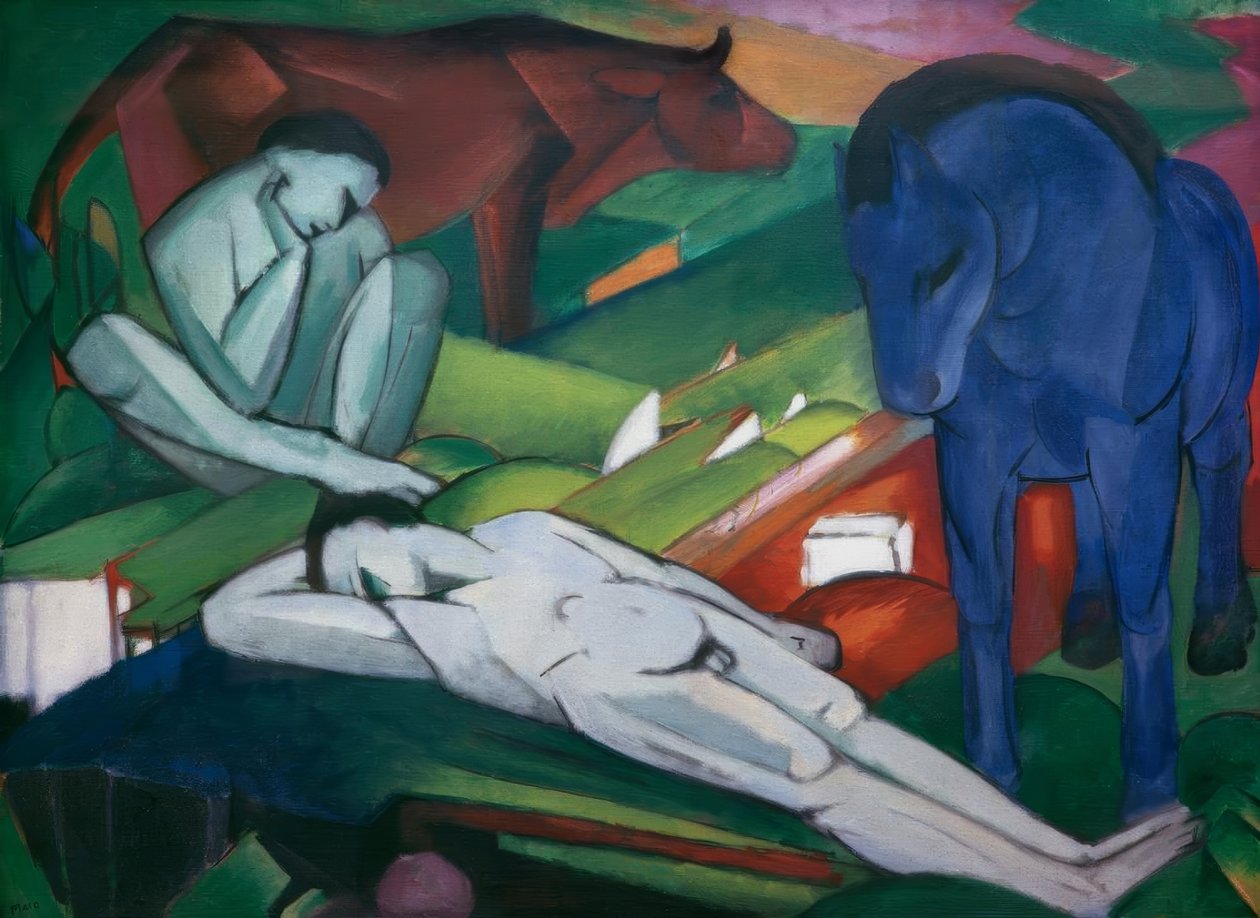 çobanlar by Franz Marc