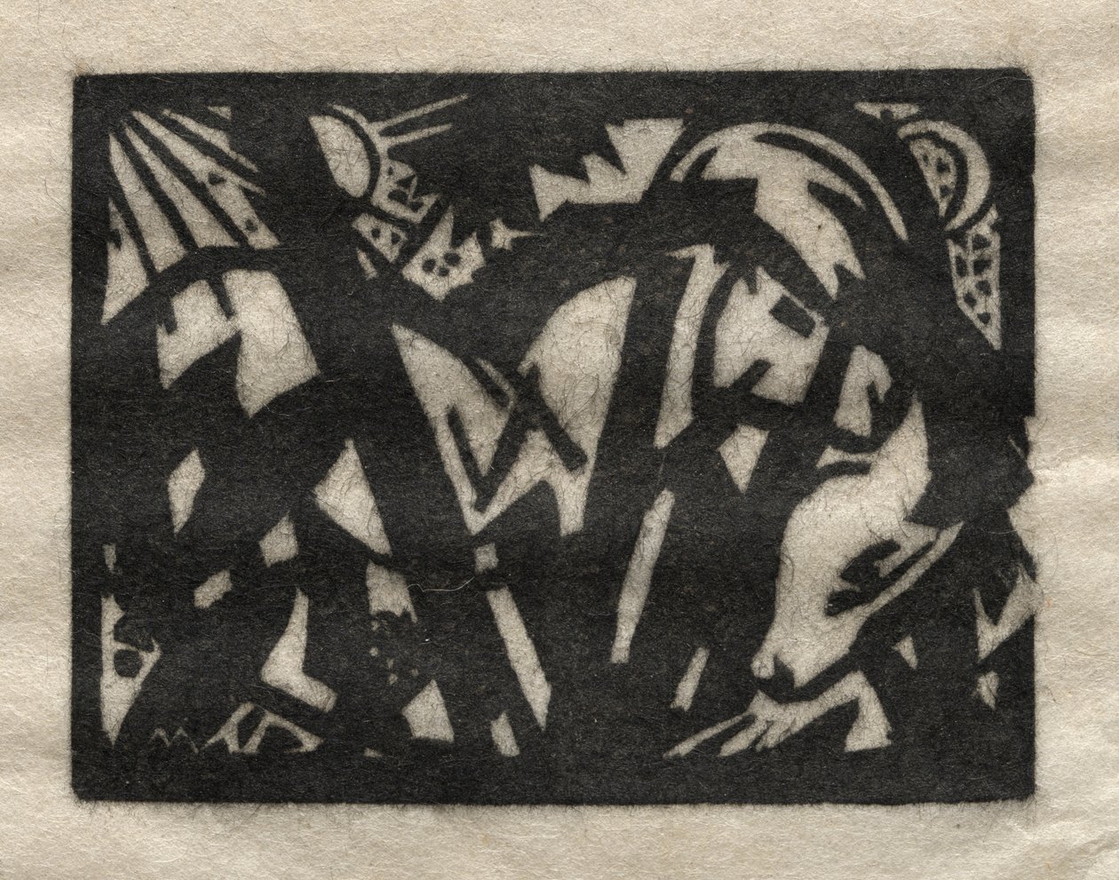Atış by Franz Marc