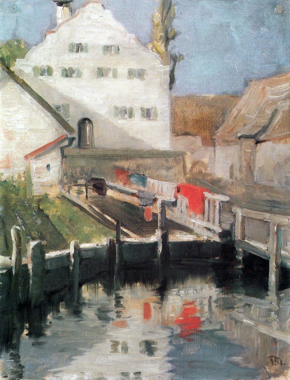 Indersdorf, 1904 by Franz Marc