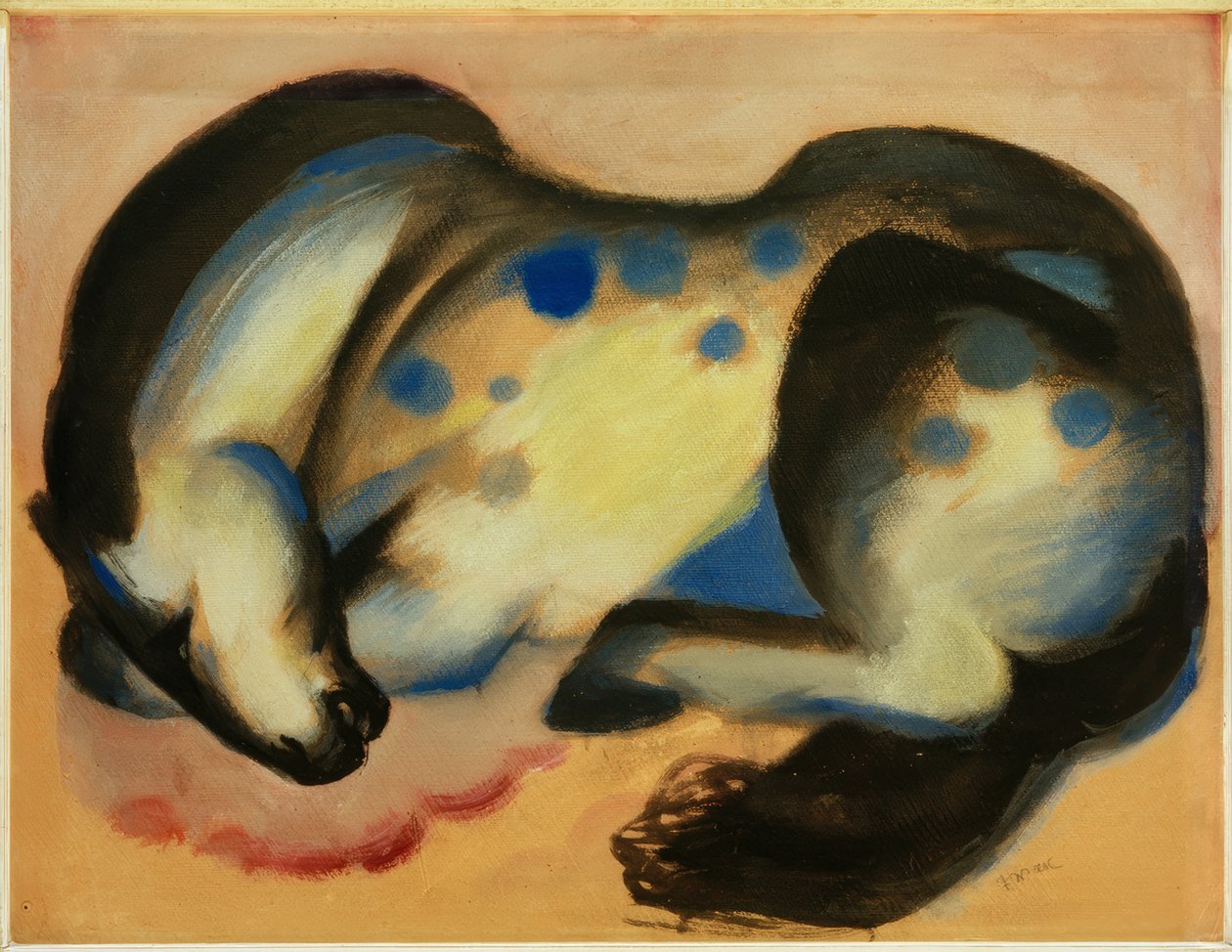 yalancı at by Franz Marc