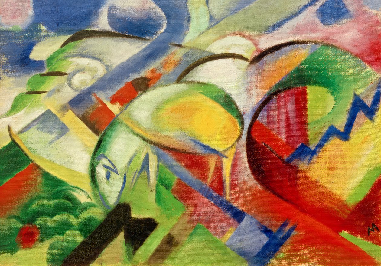 Schaf by Franz Marc