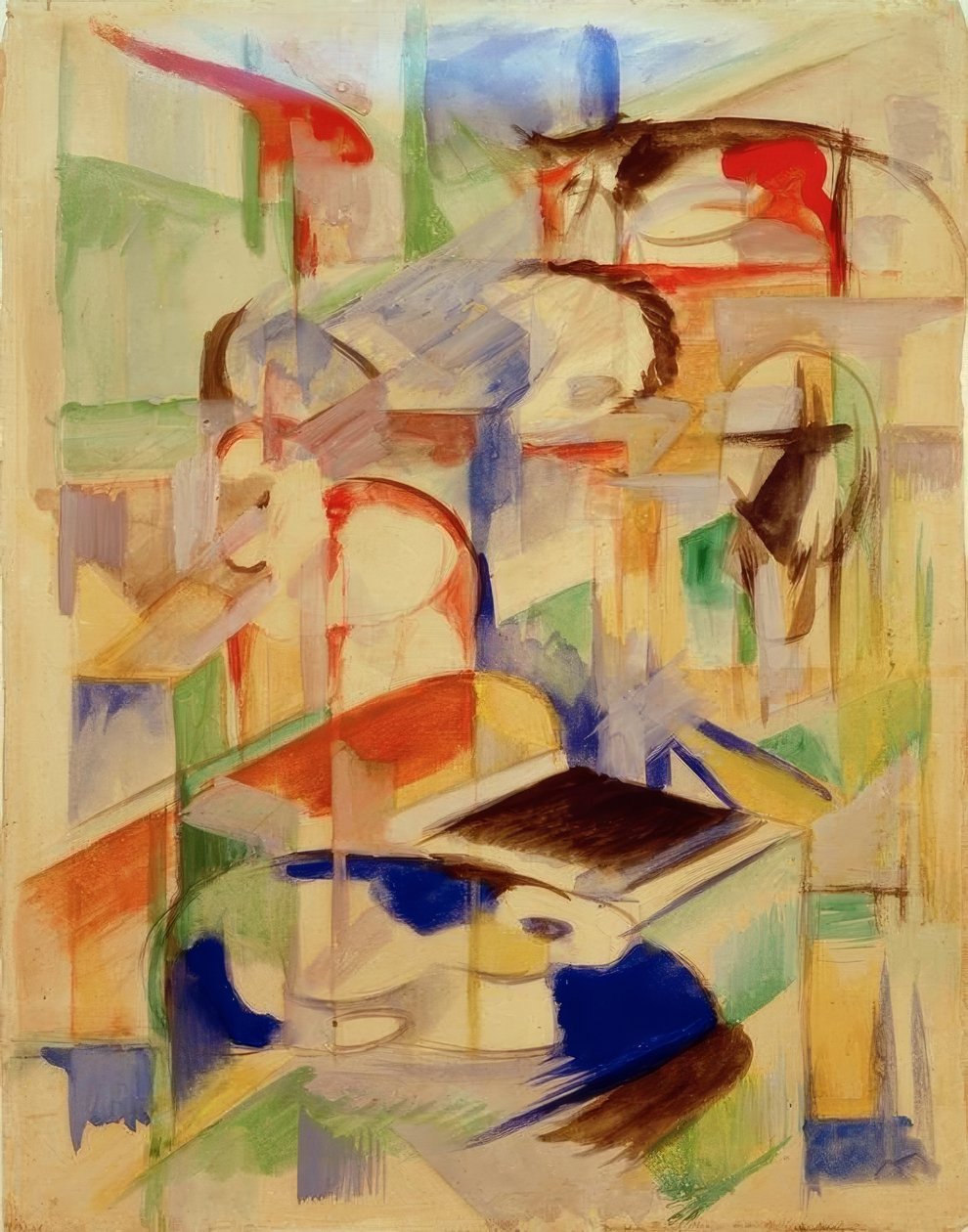 Igishushanyo cya Clara Schumann (1819-96) 1853 ki by Franz Marc