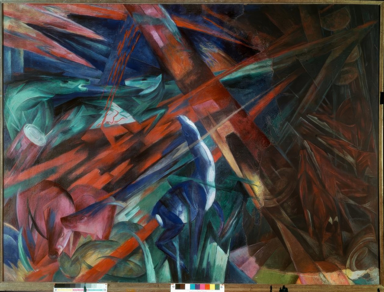 hayvan kaderleri by Franz Marc