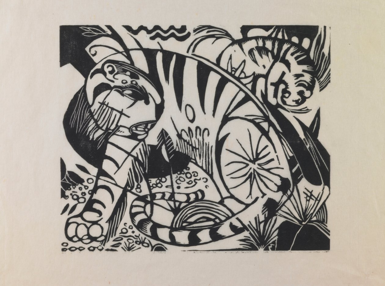 Kaplan by Franz Marc